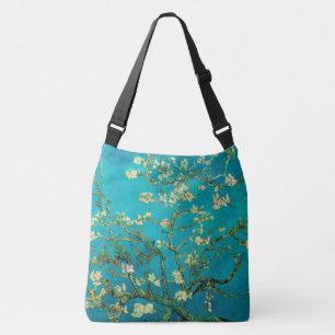 Vincent Van Gogh Blossoming Almond Tree Floral Art Crossbody Bag