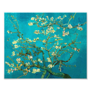 Vincent Van Gogh Blossoming Almond Tree Floral Art Photo Print