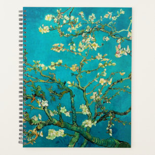 Vincent Van Gogh Blossoming Almond Tree Floral Art Planner