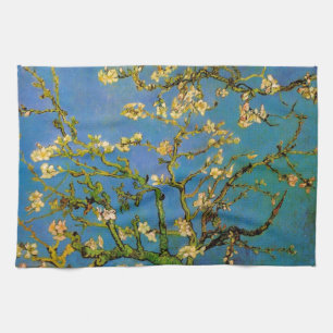 Vincent van Gogh - Blossoming Almond Tree Kitchen Towel