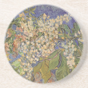 Vincent van Gogh - Blossoming Chestnut Branches Coaster