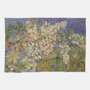 Vincent van Gogh - Blossoming Chestnut Branches Kitchen Towel