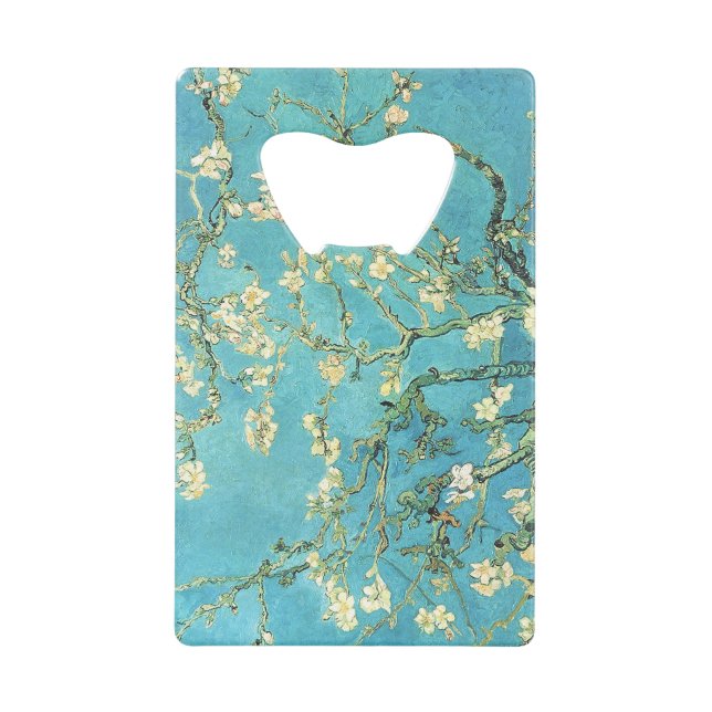 Vincent van Gogh Blossomong Almond Tree   Credit Card Bottle Opener (Front)