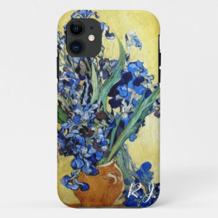 Vincent van Gogh, blue irises iPhone 11 Case