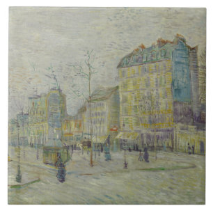 Vincent van Gogh - Boulevard de Clichy Tile