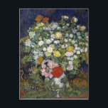 Vincent van Gogh Bouquet of Flowers in a Vase Postcard<br><div class="desc">Vincent van Gogh Bouquet of Flowers in a Vase</div>