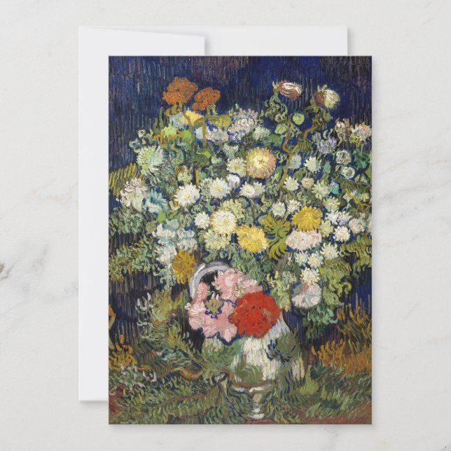Vincent van Gogh - Bouquet of Flowers in a Vase Thank You Card (Front)