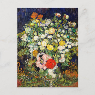 Vincent van Gogh Bouquet of Flowers Postcard