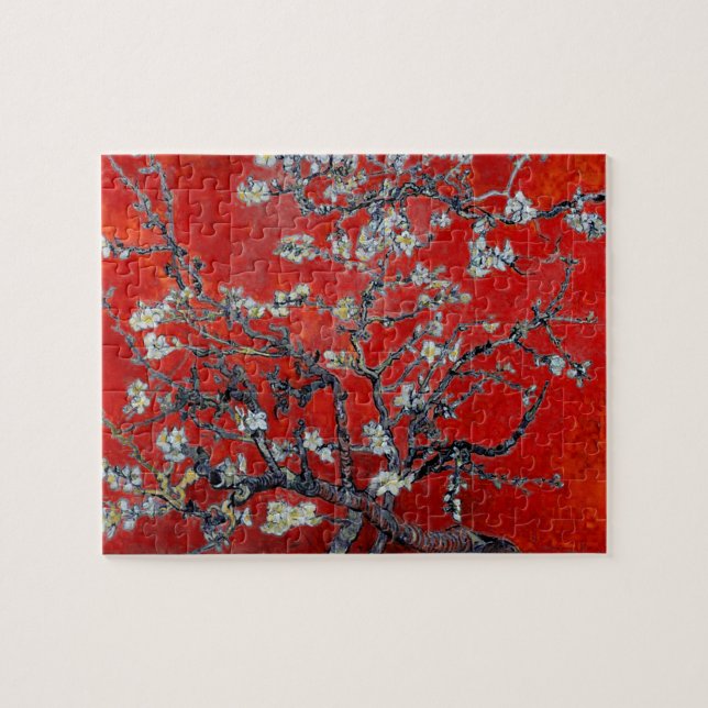 Vincent van Gogh Branches with Almond Blossom Jigsaw Puzzle (Horizontal)