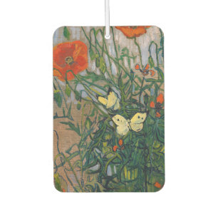 Vincent van Gogh - Butterflies and Poppies Air Freshener