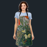 Vincent van Gogh - Butterflies and Poppies Apron<br><div class="desc">Butterflies and Poppies - Vincent van Gogh,  Oil on Canvas,  1890</div>