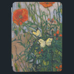 Vincent van Gogh - Butterflies and Poppies iPad Air Cover<br><div class="desc">Butterflies and Poppies - Vincent van Gogh,  Oil on Canvas,  1890</div>