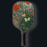 Vincent van Gogh - Butterflies and Poppies Pickleball Paddle<br><div class="desc">Butterflies and Poppies - Vincent van Gogh,  Oil on Canvas,  1890</div>