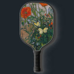 Vincent van Gogh - Butterflies and Poppies Pickleball Paddle<br><div class="desc">Butterflies and Poppies - Vincent van Gogh,  Oil on Canvas,  1890</div>
