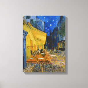 Vincent van Gogh - Cafe Terrace at Night Canvas Print