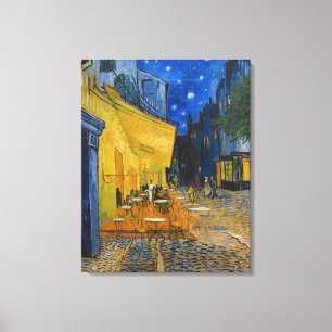 Vincent van Gogh - Cafe Terrace at Night Canvas Print