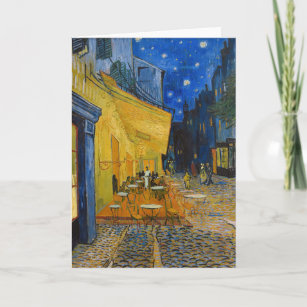 Vincent van Gogh - Cafe Terrace at Night Card