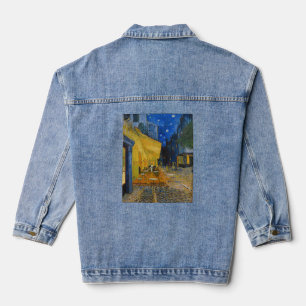 Vincent van Gogh - Cafe Terrace at Night Denim Jacket