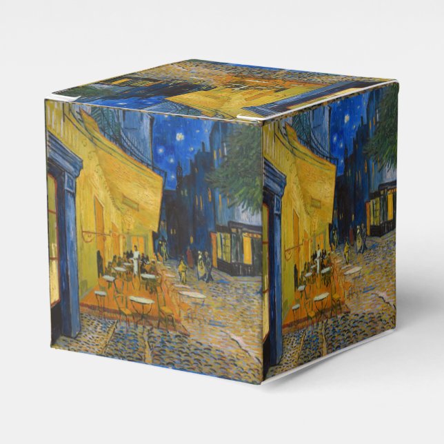 Vincent van Gogh - Cafe Terrace at Night Favor Box (Front Side)