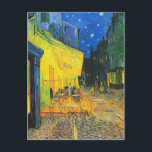 Vincent Van Gogh Cafe Terrace At Night Fine Art Postcard<br><div class="desc">Vincent Van Gogh Cafe Terrace At Night Fine Art Postcard</div>