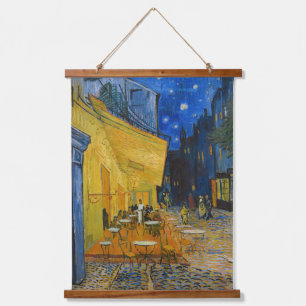 Vincent van Gogh - Cafe Terrace at Night Hanging Tapestry