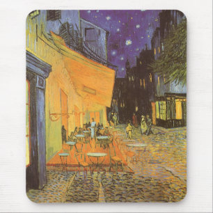 Vincent van Gogh - Cafe Terrace at Night Mouse Pad