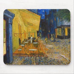 Vincent van Gogh - Cafe Terrace at Night Mouse Pad