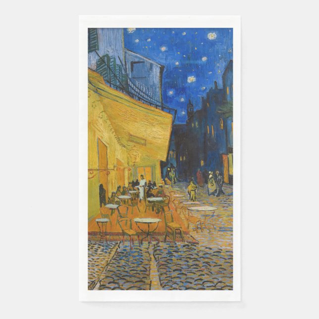 Vincent van Gogh - Cafe Terrace at Night Napkin (Front)