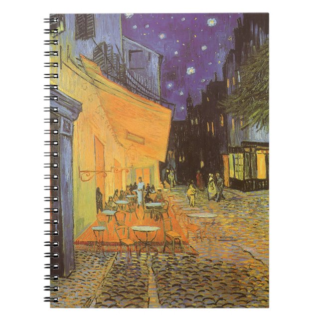 Vincent van Gogh - Cafe Terrace at Night Notebook (Front)