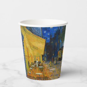 Vincent van Gogh - Cafe Terrace at Night Paper Cups