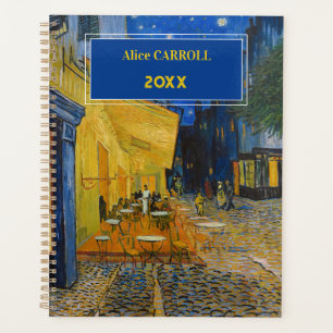 Vincent van Gogh - Cafe Terrace at Night Planner