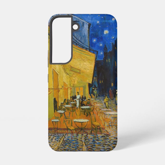 Vincent van Gogh - Cafe Terrace at Night Samsung Galaxy S22 Case (Back)