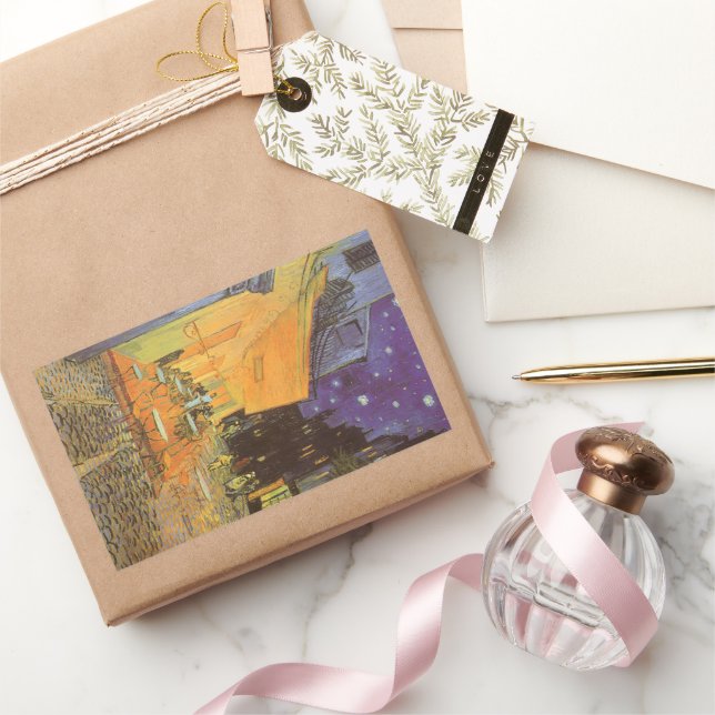 Vincent van Gogh - Cafe Terrace at Night Sticker (Gifting)