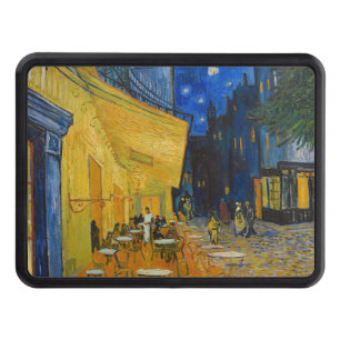 Vincent van Gogh - Cafe Terrace at Night Trailer Hitch Cover