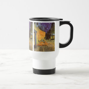Vincent van Gogh - Cafe Terrace at Night Travel Mug