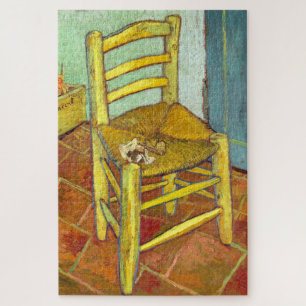Vincent Van Gogh Chair with Pipe Jigsaw Puzzle