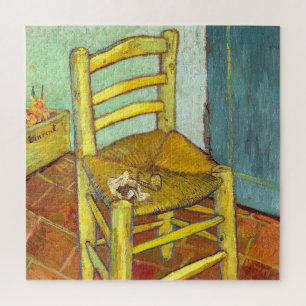 Vincent Van Gogh Chair with Pipe Jigsaw Puzzle