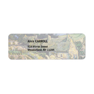 Vincent Van Gogh - Chalets de chaume à Cordeville