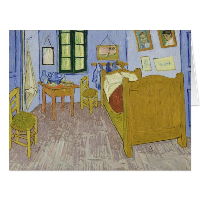 Vincent Van Gogh, Chambre à Arles, 3ème version (Devant horizontal)