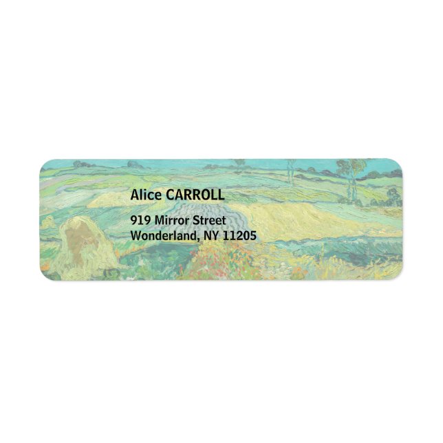 Vincent van Gogh - Champs de blé près d'Auvers (Devant)