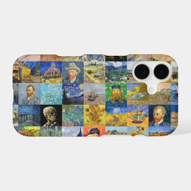 Vincent van Gogh - chefs-d'oeuvre Mosaic Patchwork (Verso (Horizontal))