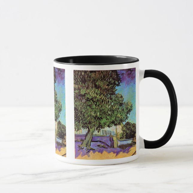 Vincent Van Gogh - Chestnut Tree In Blossom Mug (Right)