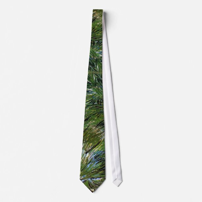 Vincent Van Gogh - Clumps Of Grass Fine Art Tie (Front)