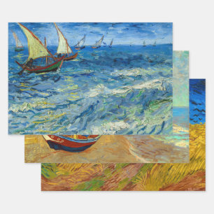 Vincent van Gogh Collection, Decoupage Wrapping Paper Sheet