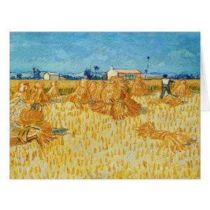 Vincent Van Gogh, Corn Harvest in Provence