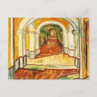 vincent van gogh - corridor in the asylum