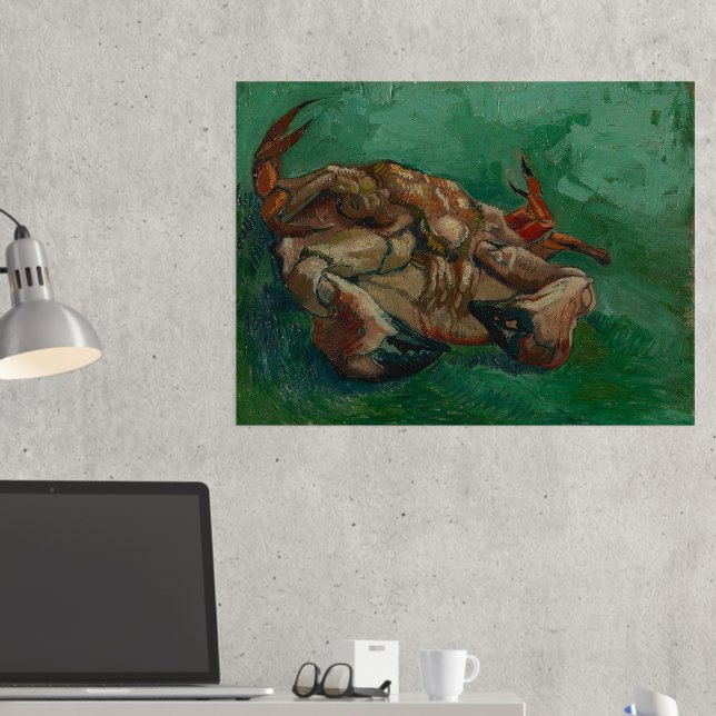 Vincent Van Gogh, Crab on its Back Foil Prints (In Situ (Desk 2))