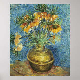 Vincent van Gogh Crown Imperial Fritillaries Poster
