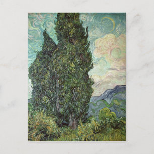 Vincent van Gogh   Cypresses, 1889 Postcard