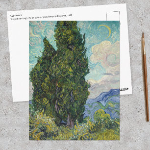 Vincent van Gogh - Cypresses Postcard